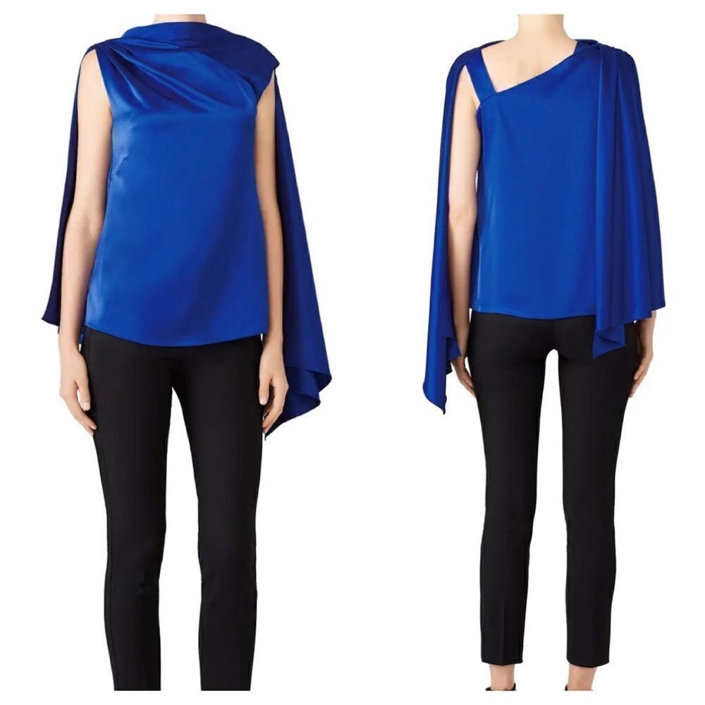 Osman Blue Adena Top